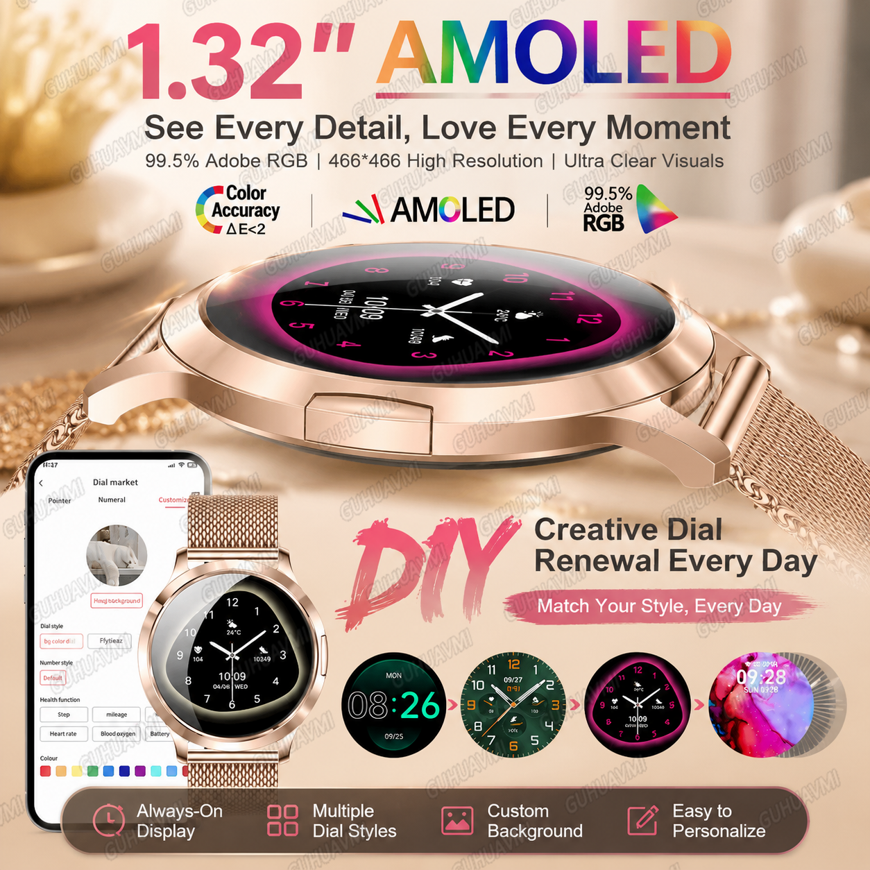 2026 New Ultra-thin Smart Watc - Smartwatch Ladies Watches For Women reseña y precio