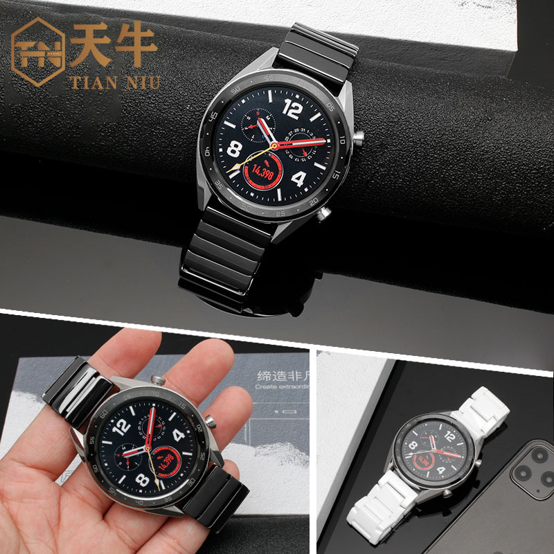 Ceramic watch strap For Omega  - Smartwatch Casio Watches For Men reseña y precio