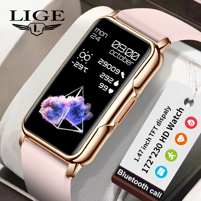 For Android IOS Smart Bracelet - Smartwatch Ladies Watches For Women reseña y precio