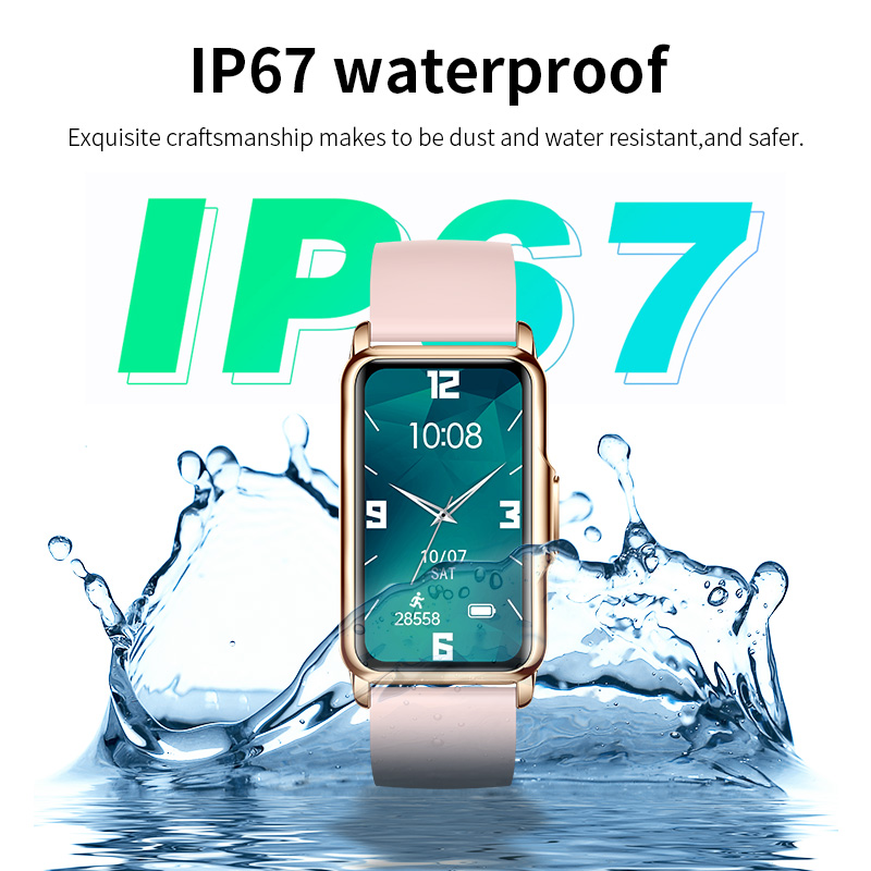 For Android IOS Smart Bracelet - Smartwatch Ladies Watches For Women reseña y precio