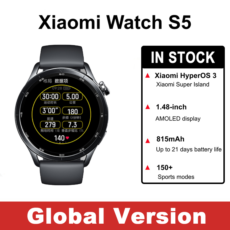 Global Version Xiaomi Watch S5 - Timex Watches Smartwatch reseña y precio