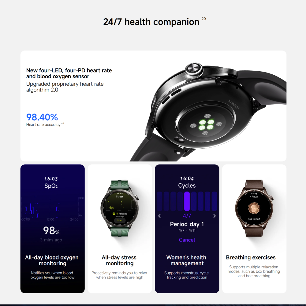Global Version Xiaomi Watch S5 - Timex Watches Smartwatch reseña y precio