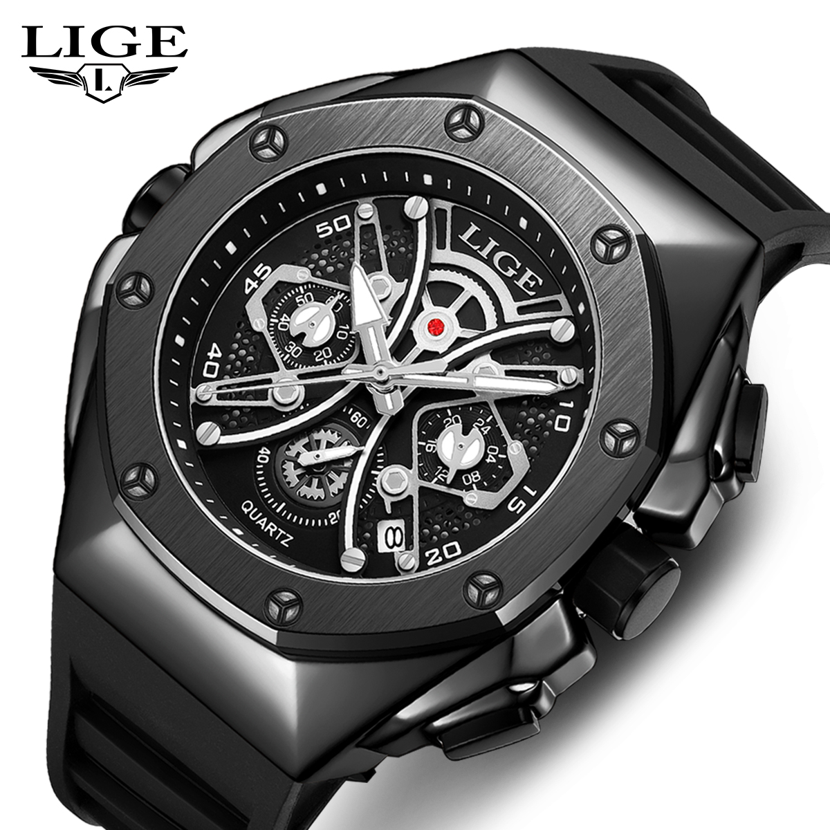 LIGE Top Man Clock Waterproof  - Timex Watches Smartwatch reseña y precio