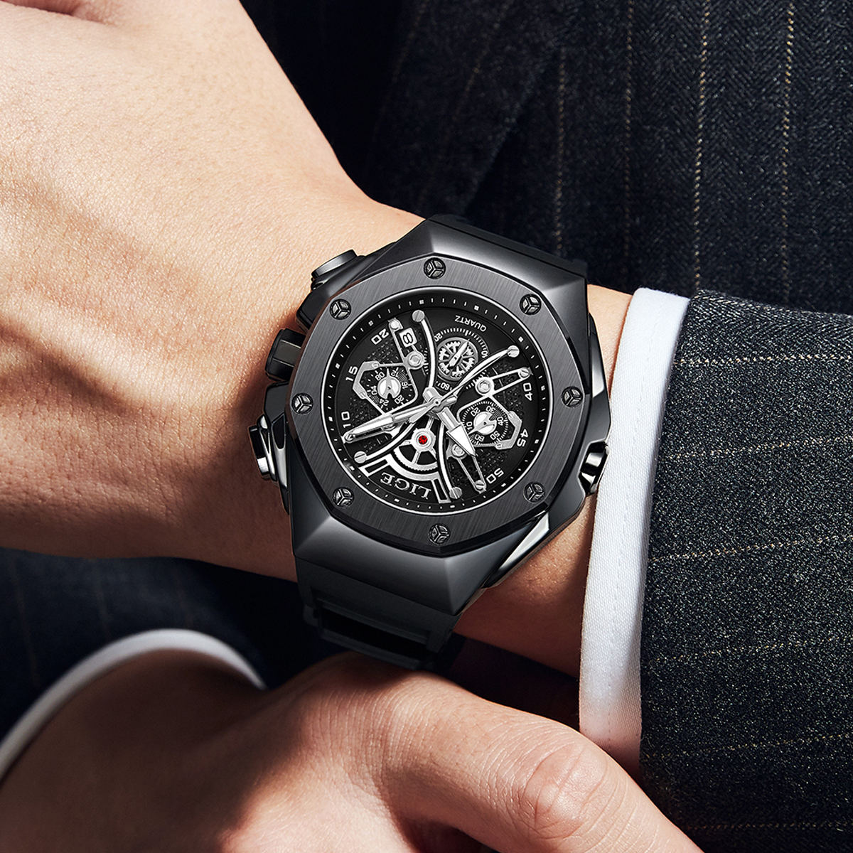 LIGE Top Man Clock Waterproof  - Timex Watches Smartwatch reseña y precio