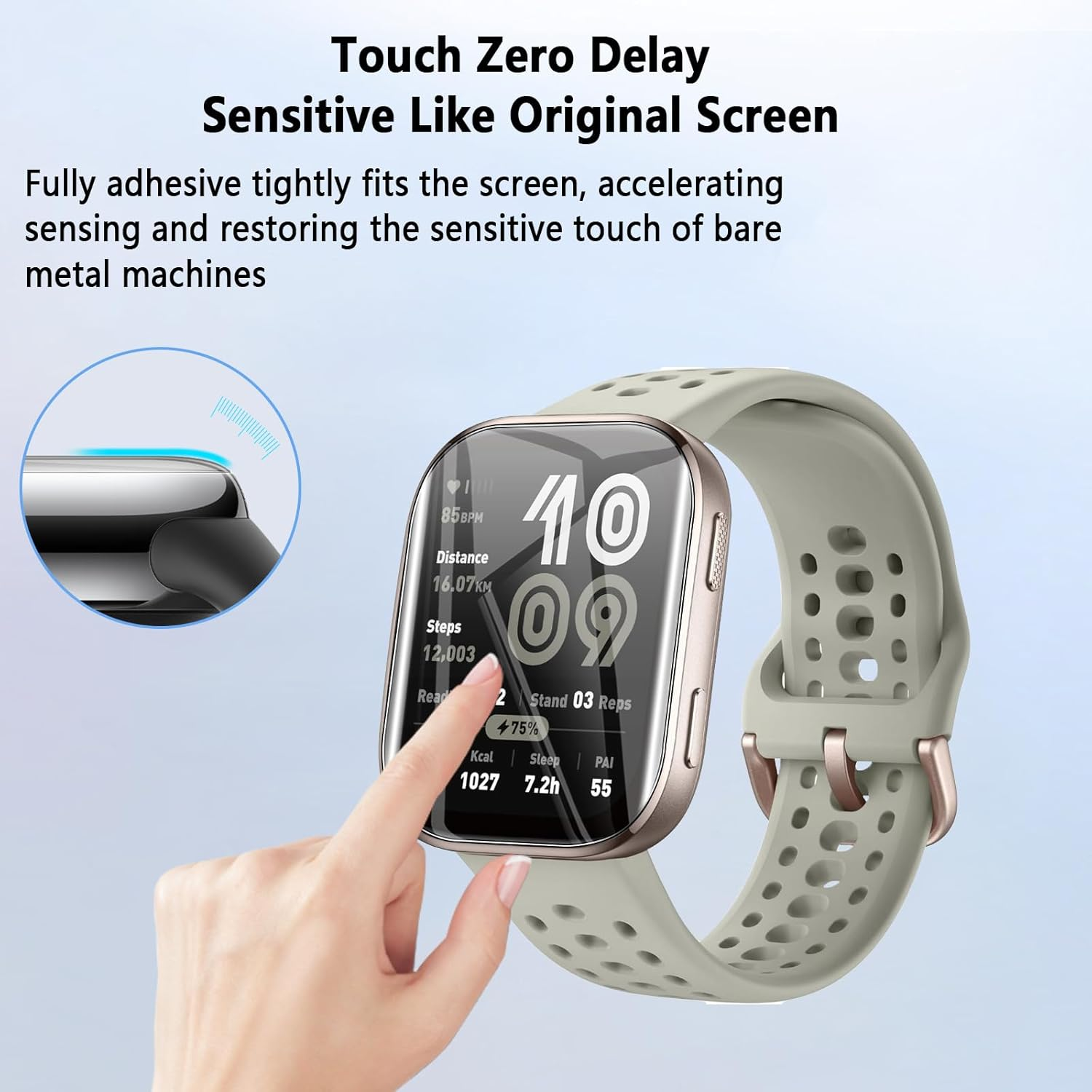 Screen Protector for Amazfit b - Smart Watch Screen Protector reseña y precio