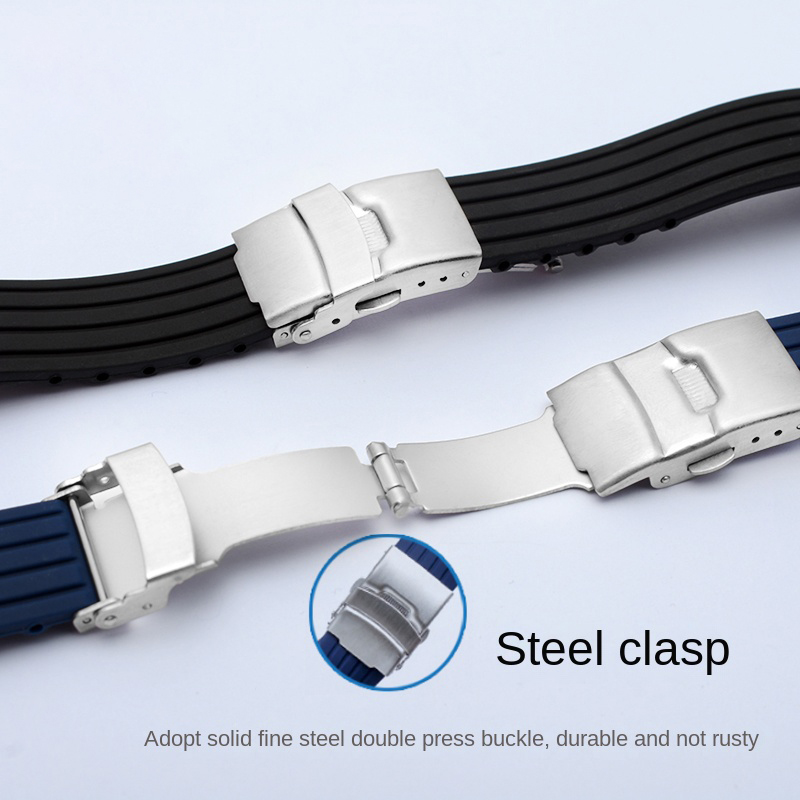 16mm 18mm 20mm 22mm 24mm silic - Smartwatch Casio Watches For Men reseña y precio