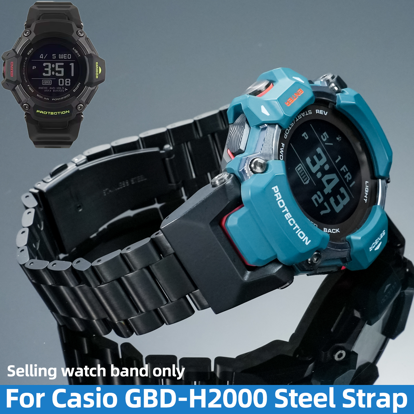 For Casio G-SHOCK 3515 GBD-H20 - Smartwatch Casio Watches For Men reseña y precio