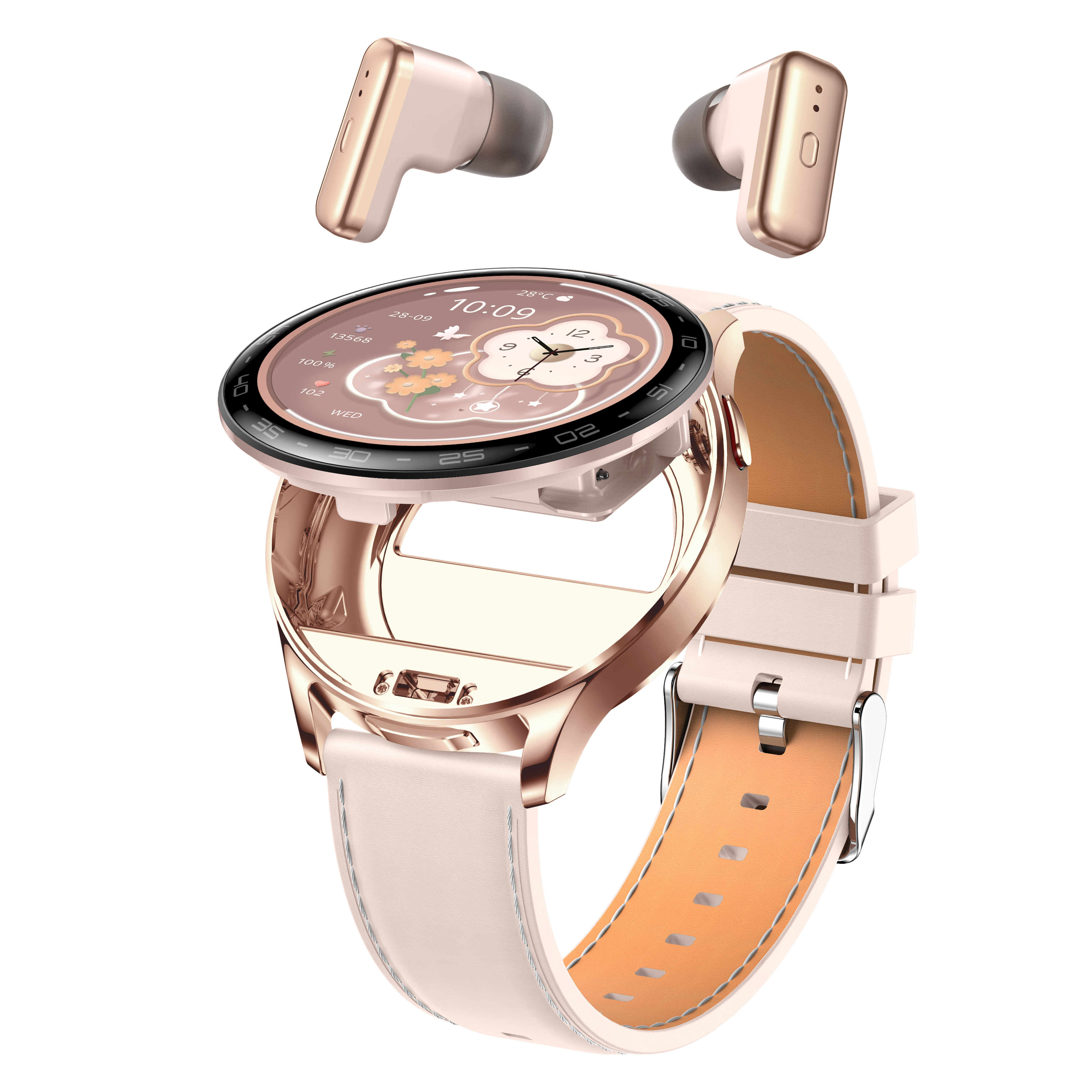 2 in 1 Smart Watch with Wirele - Smartwatch Noise Watches For Women reseña y precio
