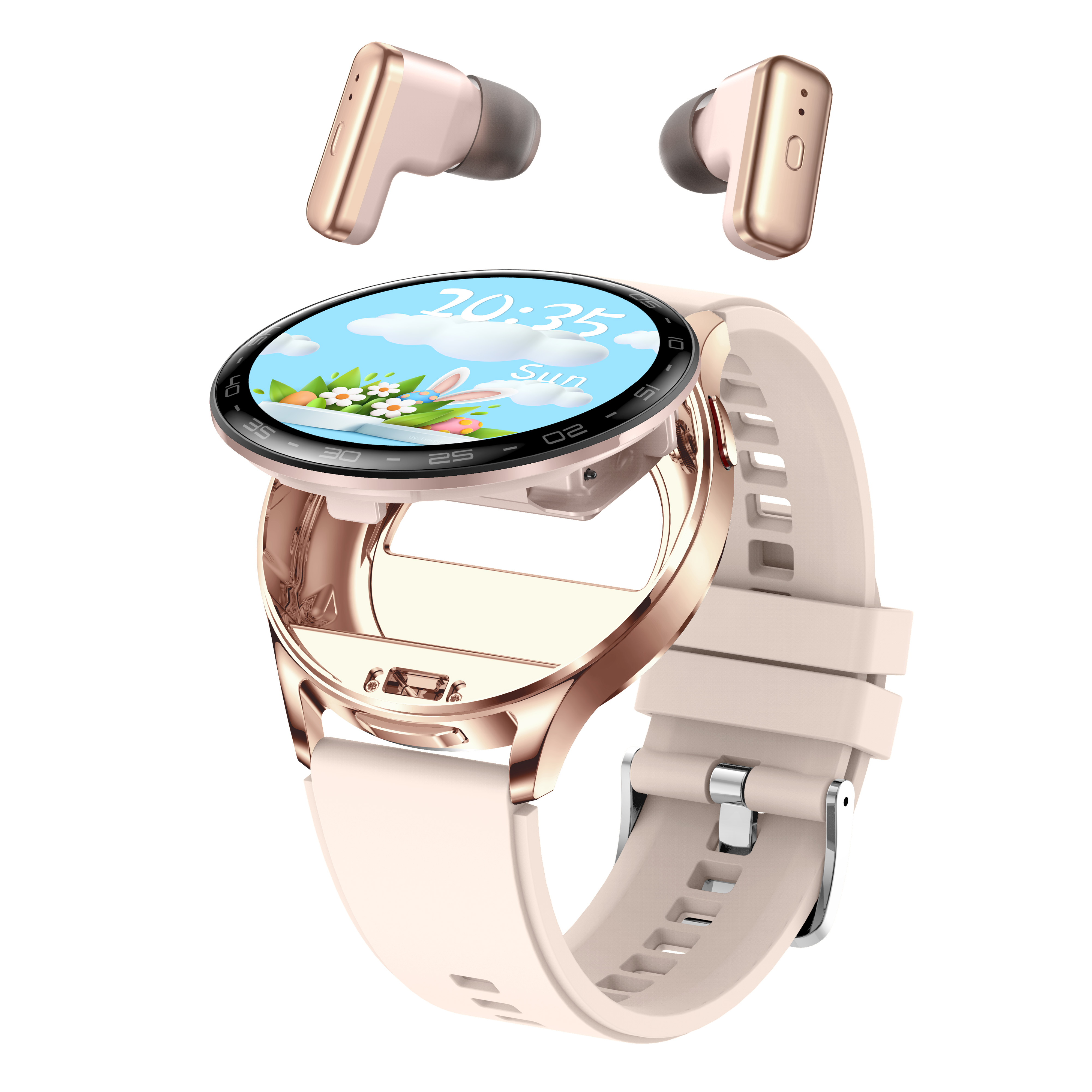 2 in 1 Smart Watch with Wirele - Smartwatch Noise Watches For Women reseña y precio