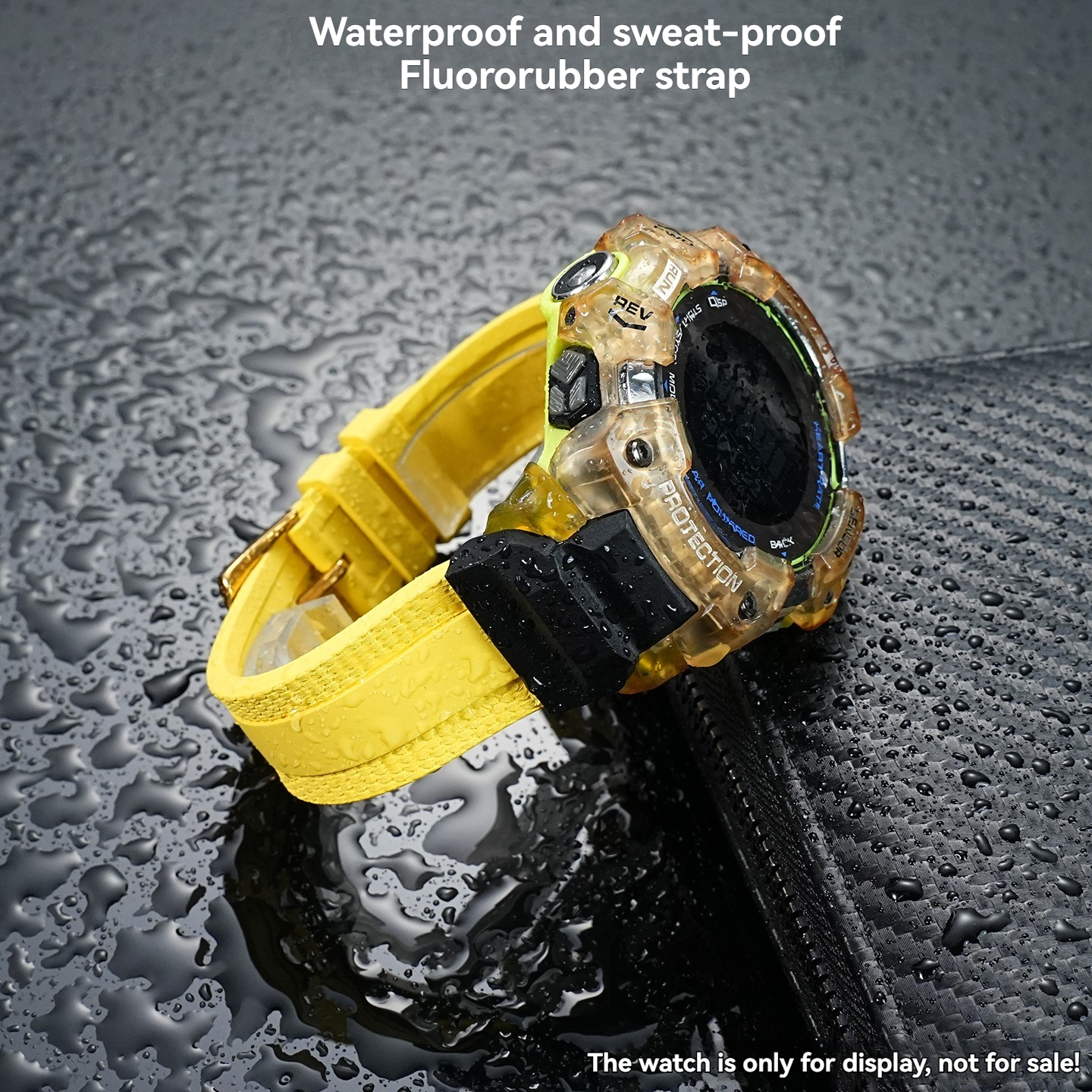 gbd-h1000 Fluororubber watchba - Smartwatch Casio Watches For Men reseña y precio