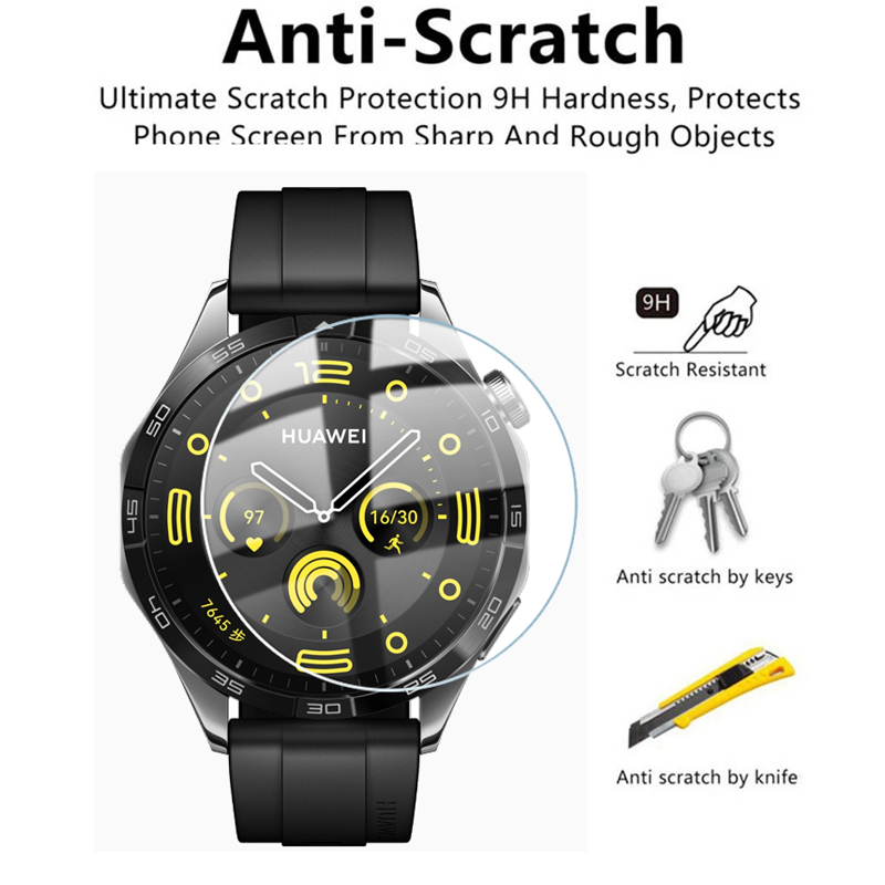 HD Tempered Glass Film For Hua - Smart Watch Screen Protector reseña y precio