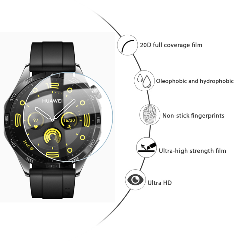 HD Tempered Glass Film For Hua - Smart Watch Screen Protector reseña y precio