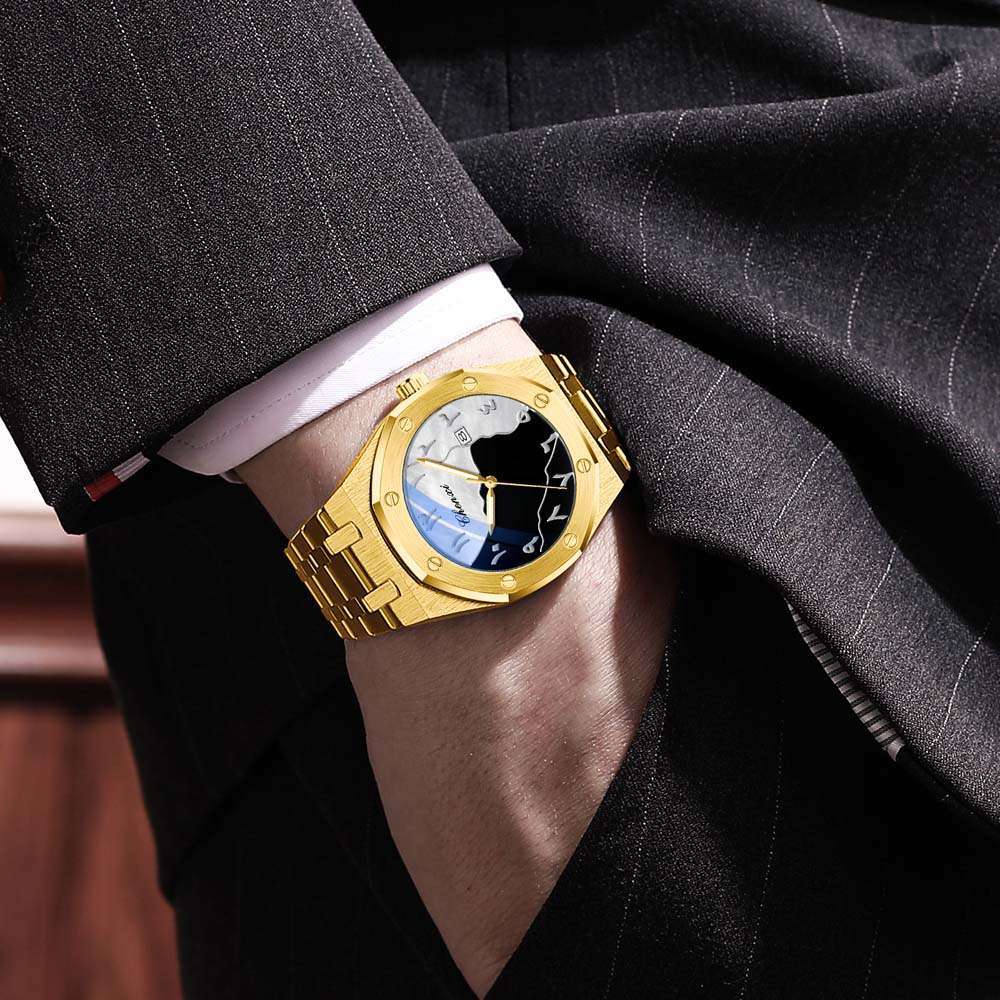 CHENXI New Men's Watch Arabic  - Smartwatch Watches Gift For Men reseña y precio