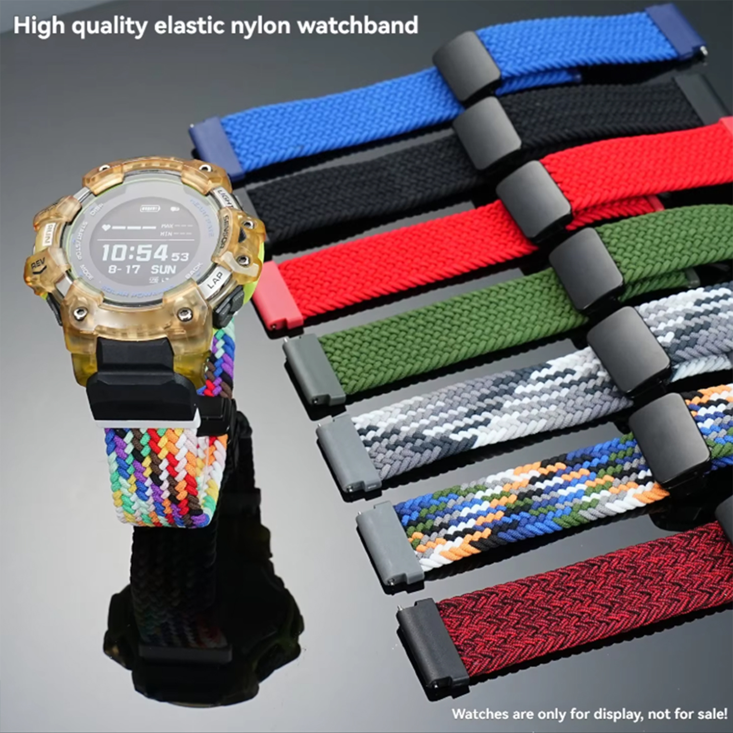 gbd-h1000 nylon Sports watchba - Smartwatch Casio Watches For Men reseña y precio