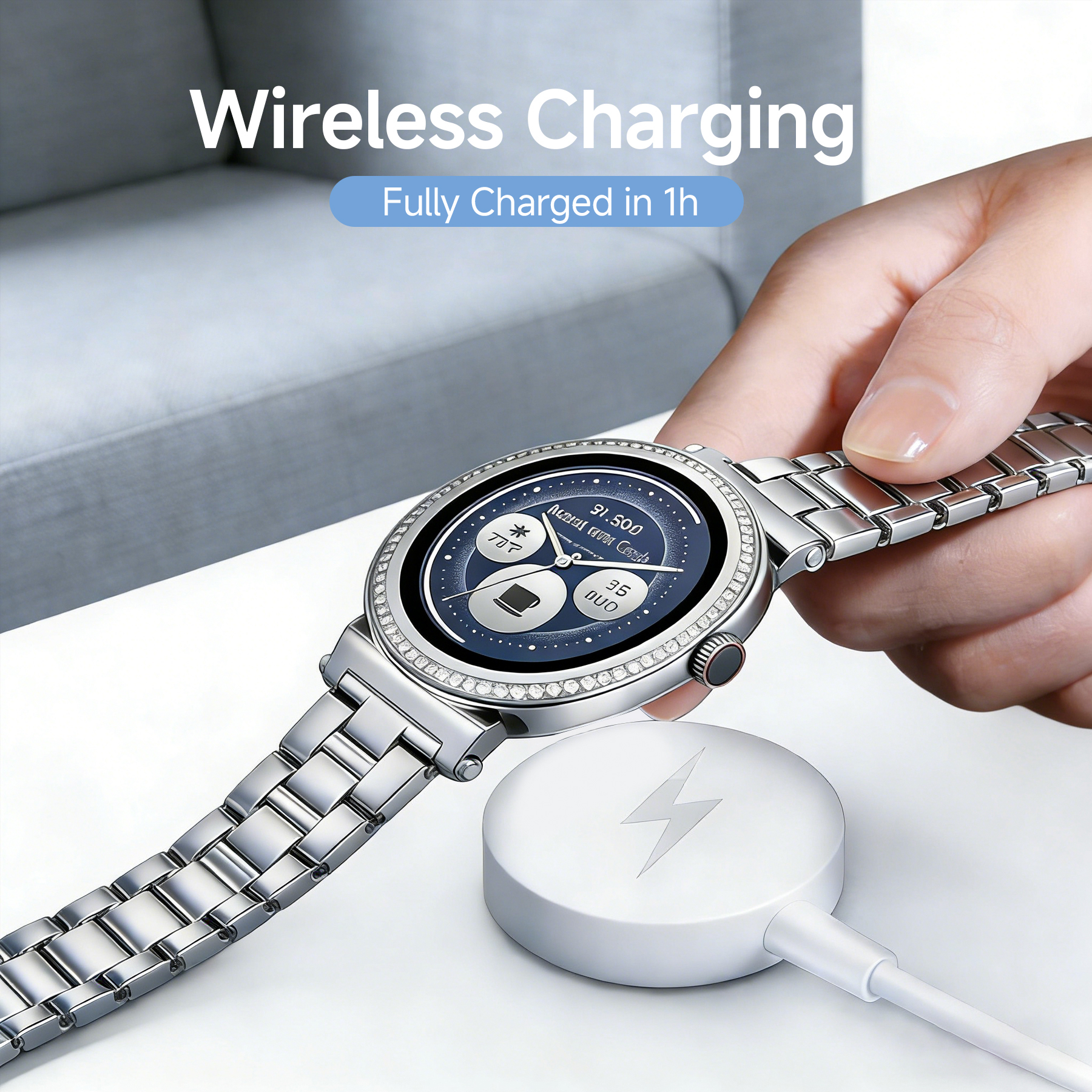Charger Cable For Michael Kors - Smartwatch Watches Michael Kors reseña y precio