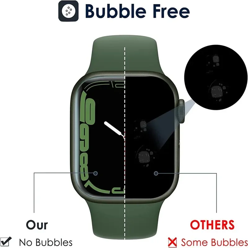 3PCS Hydrogel Film for Apple W - Smart Watch Screen Protector reseña y precio