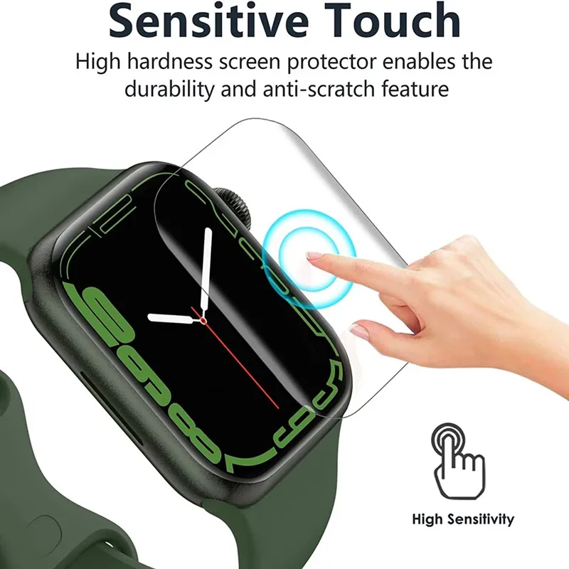 3PCS Hydrogel Film for Apple W - Smart Watch Screen Protector reseña y precio