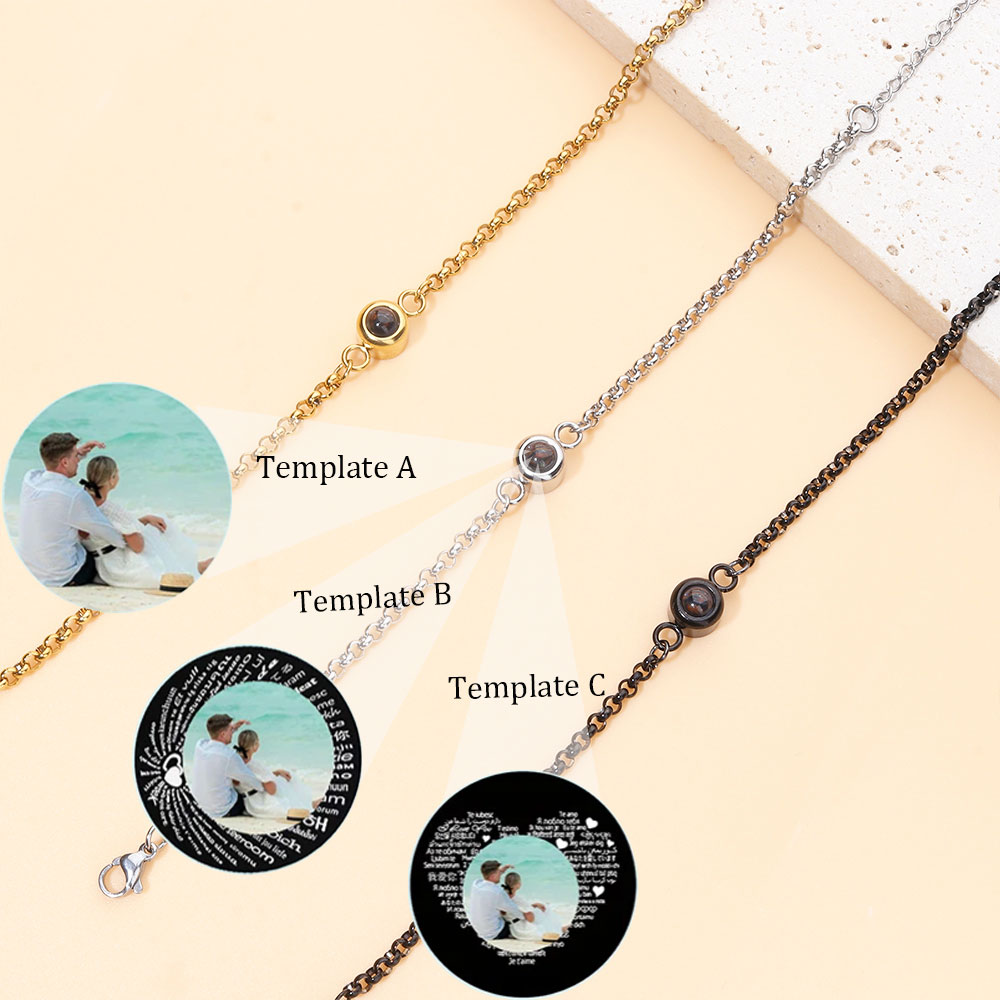 Custom Photo Bracelet with Pho - Bracelet Link Remover reseña y precio