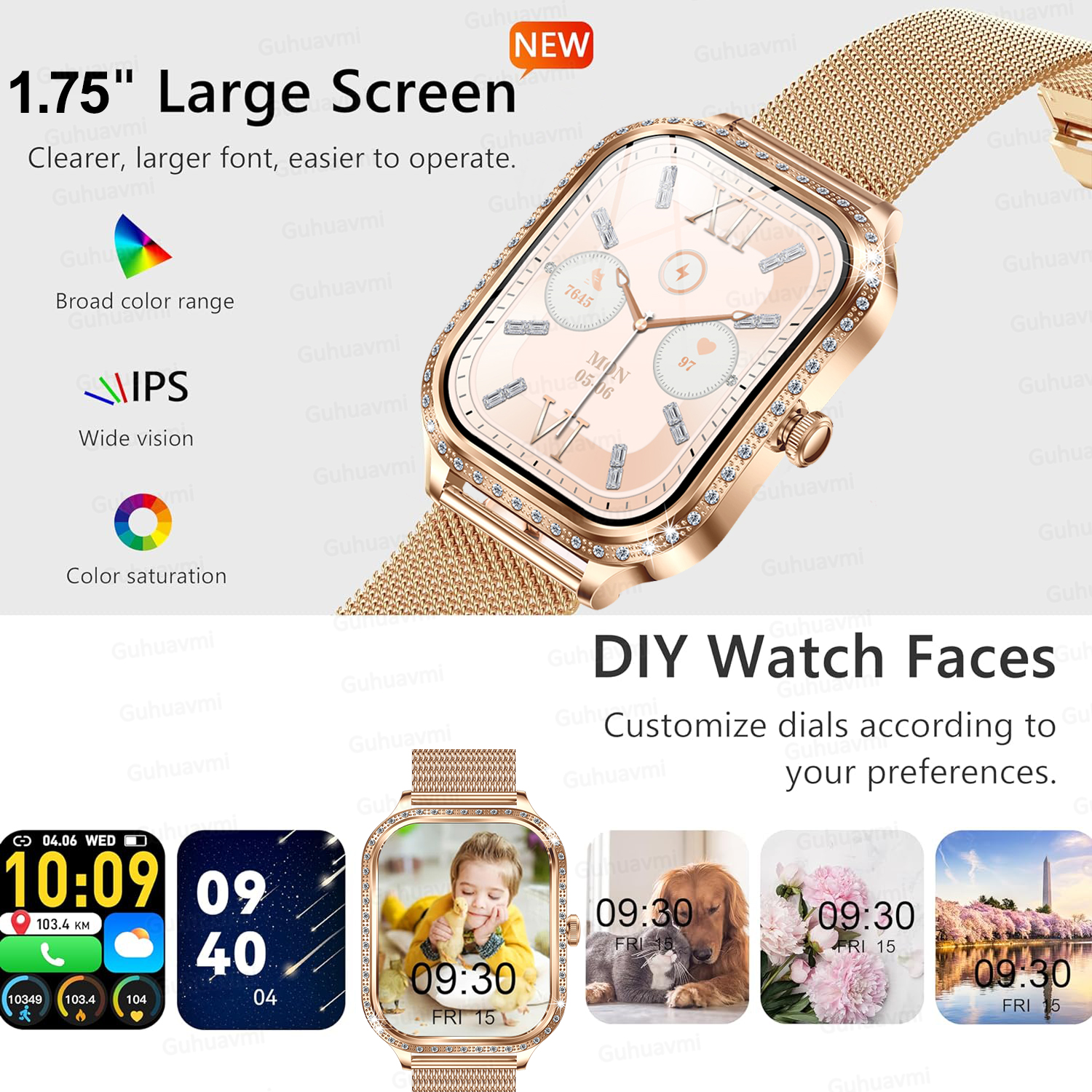 2025 New GPS Track Smart Watch - Smartwatch Ladies Watches For Women reseña y precio