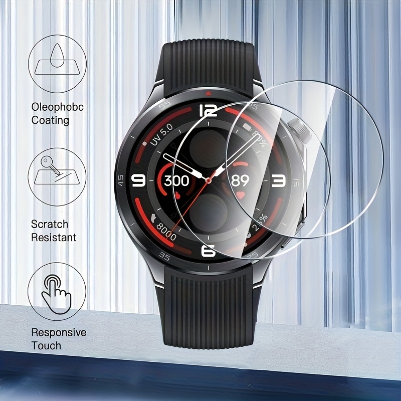 3PCS 9H Tempered Glass Screen  - Smart Watch Screen Protector reseña y precio
