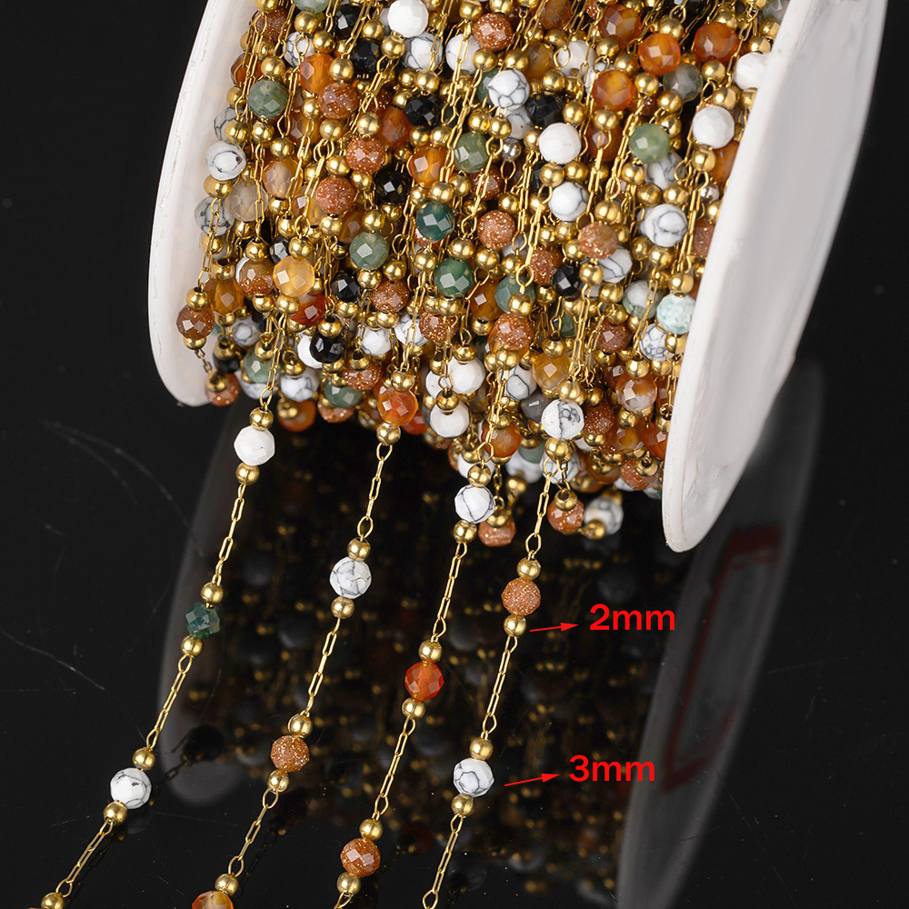1Meter Elegant Mix Round Stone - Bracelet Link Remover reseña y precio