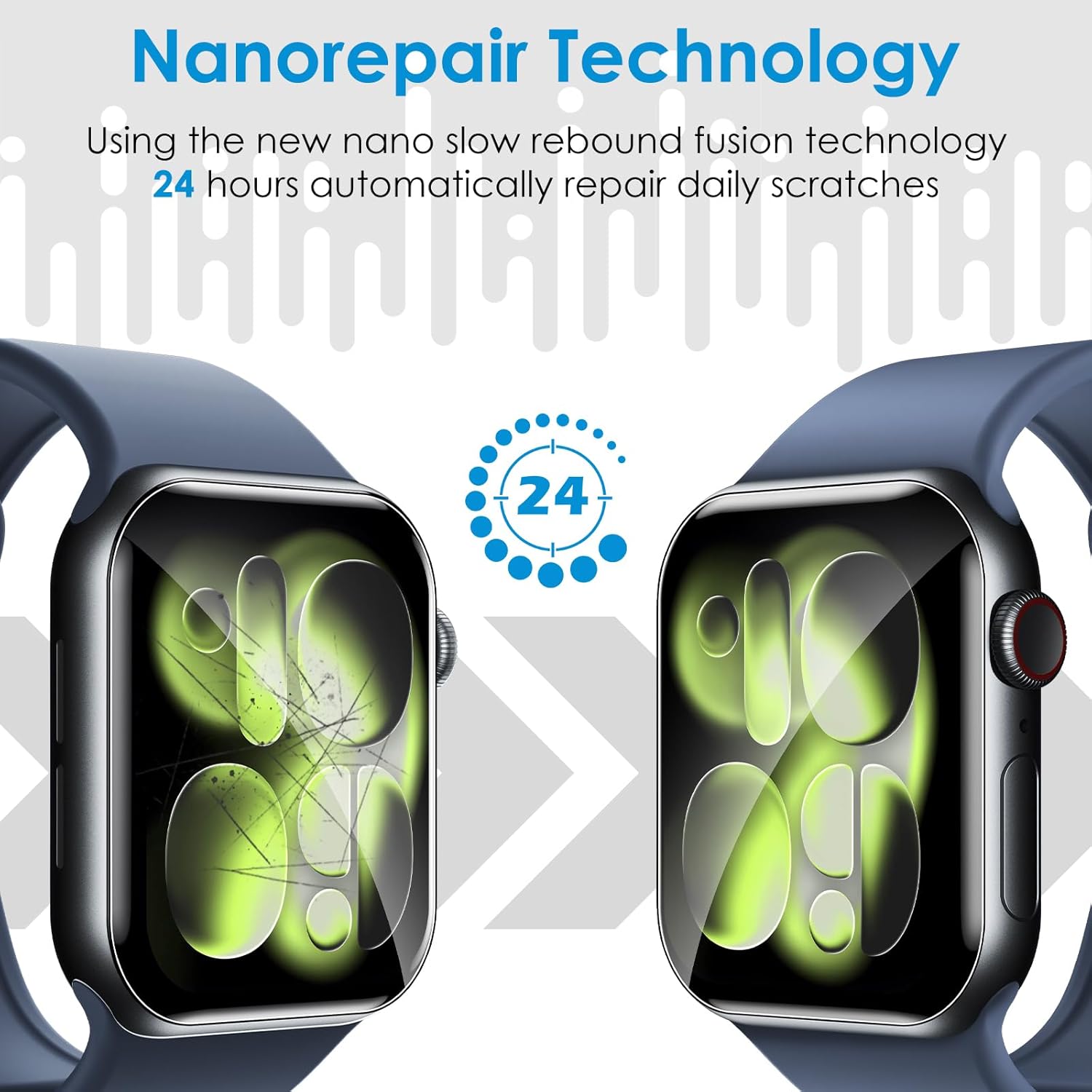 1-10PCS Hydrogel Film for Appl - Smart Watch Screen Protector reseña y precio
