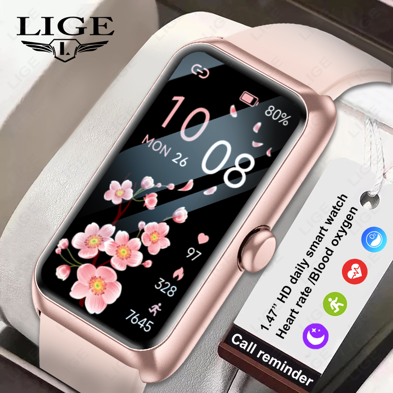 LIGE New Fashion Ladies Smart  - Smartwatch Ladies Watches For Women reseña y precio