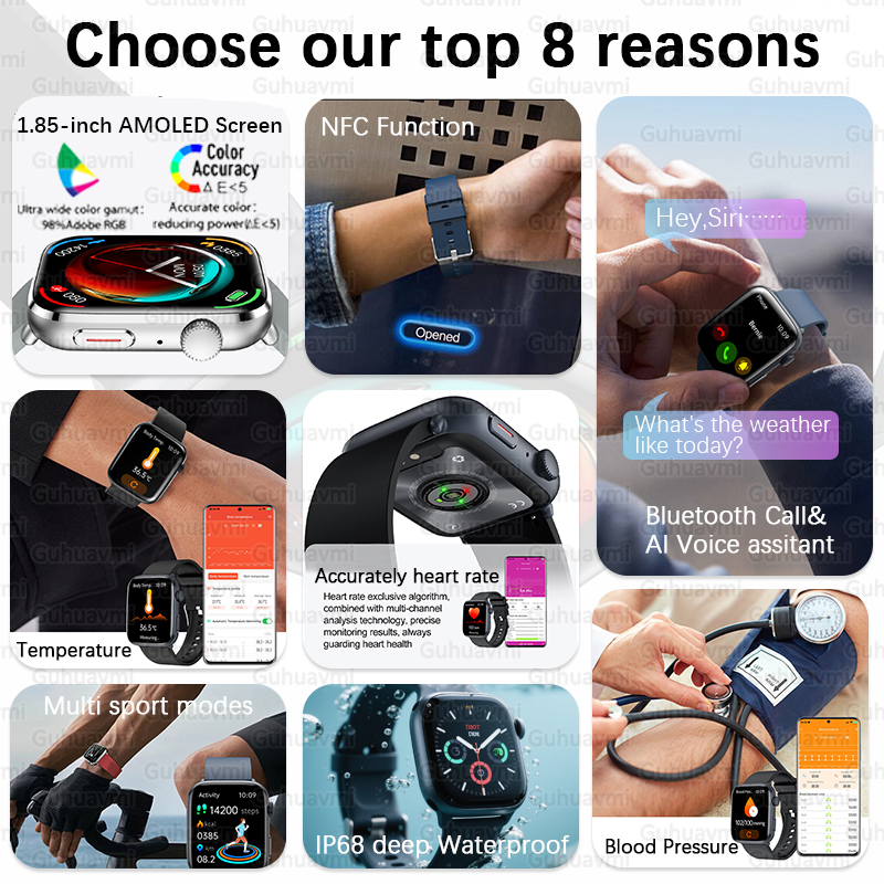 2025New NFC Smat Watch Women 1 - Smartwatch Ladies Watches For Women reseña y precio