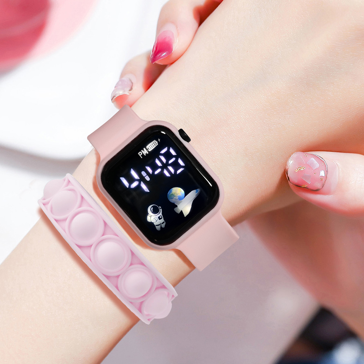 2PCS Children's Smart Watch Br - Smartwatch Watches Gift For Boys reseña y precio